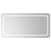 vidaXL Badrumsspegel LED 100x50 cm