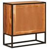 vidaXL Sideboard Beta Naturf&auml;rg 70 x 30 x 75 cm Massivt Akaciatr&auml;