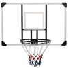 vidaXL Basketkorg transparent 106x69x3 cm polykarbonat
