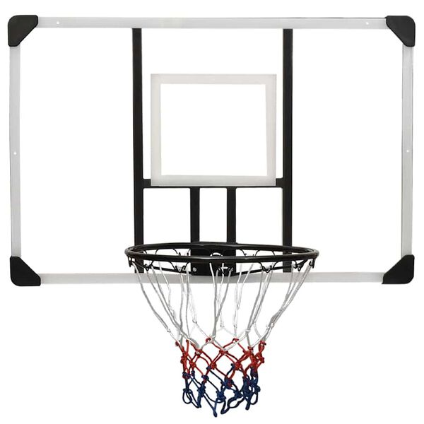 vidaXL Basketkorg transparent 106x69x3 cm polykarbonat