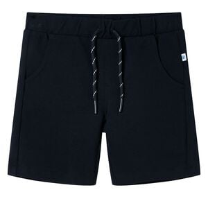 Barnshorts med sn&ouml;re marinbl&aring; 92