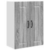 vidaXL Diskmaskin panel Kalmar Gr&aring; Sonoma 60 x 31 x 80 cm
