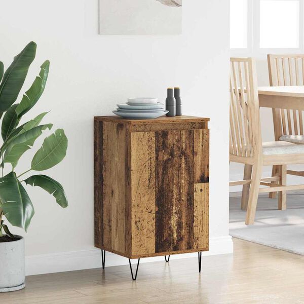 vidaXL Sideboard Gammalt tr&auml; 40 x 35 x 70 cm Konstruerat tr&auml;