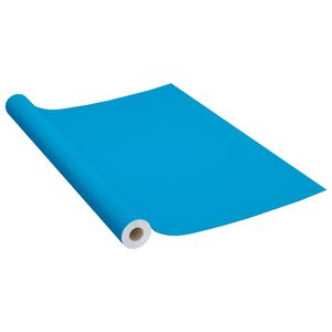 vidaXL Dekorplast azur 500x90 cm PVC