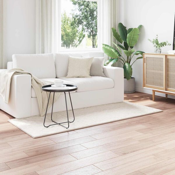 vidaXL Omr&aring;desmattor Rektangul&auml;r Kr&auml;m 200 x 80 cm