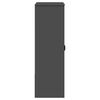 vidaXL Skåp för högskåp VIKEN antracitgrå konstruerat trä
