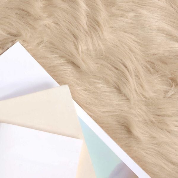 vidaXL Fusk Skinnmatta Tafalla Beige 160 x 230 cm Polyester