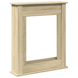 vidaXL Spiselkrans sonoma-ek 75x20x87,5 cm konstruerat tr&auml;