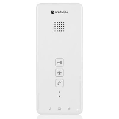 Smartwares Porttelefon förlängningsset 20,5x8,6x2,1 cm vit