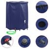 vidaXL Vattentank med kran vikbar 1250 L PVC