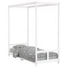 vidaXL S&auml;ngram f&ouml;r barns&auml;ng vit 80x200 cm massiv furu