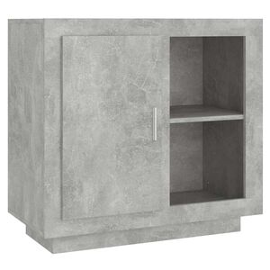 vidaXL Sk&auml;nk betonggr&aring; 80x40x75 cm