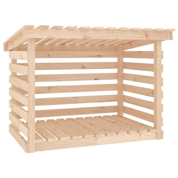 vidaXL Vedst&auml;ll 108x73x79 cm massiv furu