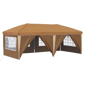 vidaXL Pop-up Partyt&auml;lt 575 x 288 x 245 cm Beige