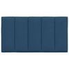 vidaXL Headboard Cushion "Hanko" Blue 80 cm Fabric