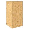 vidaXL Terrarium Brun 50 x 50 x 100 cm OSB