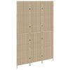 vidaXL Rumsavskiljare Beige 146 x 200 cm konstrotting