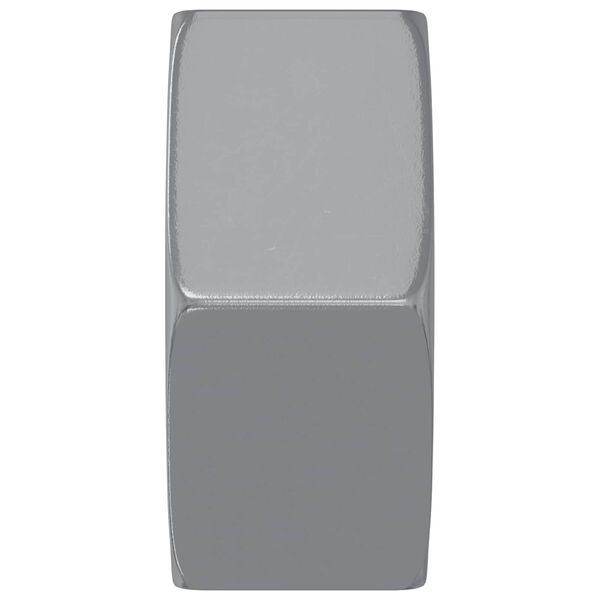 vidaXL Sexkantig mutter 9000 pcs Silver Metall