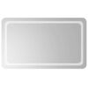 vidaXL Badrumsspegel LED 100x60 cm