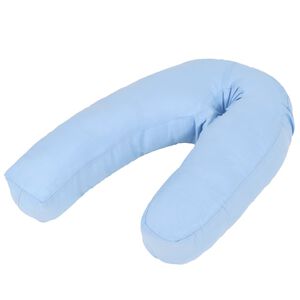 vidaXL J-formad gravidkudde 54x(36-43) cm bl&aring;