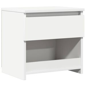 vidaXL S&auml;ngbord vit 40x30x39 cm konstruerat tr&auml;