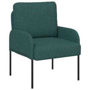 vidaXL Soffor med kudde 55cm M&ouml;rkgr&ouml;n Plywood