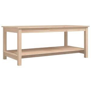 vidaXL Soffbord 110x55x45 cm massiv furu