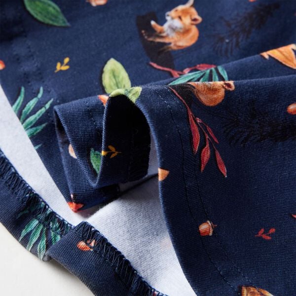 Kjol för barn marinblå 104