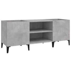 vidaXL Stereob&auml;nk betong-gr&aring; 121x38x48 cm konstruerat tr&auml;
