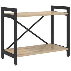 vidaXL Hyllsystem 60 x 30 x 50 cm Konstruerat tr&auml; Sonoma-ek