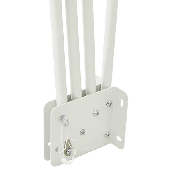 vidaXL Balkongskärm Svart 160 x 160 cm Polyester