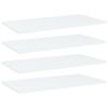vidaXL Hyllplan 4 st vit 60x30x1,5 cm konstruerat tr&auml;