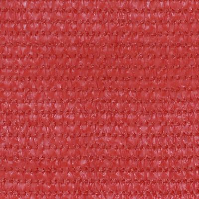vidaXL Balkongskärm röd 120x300 cm HDPE