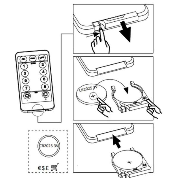 vidaXL Ljusslinga med 150 LED flerfärgad 15 m