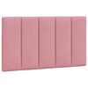 vidaXL Bed Frame without Mattress "Hanko" Pink 80x200 cm Velvet