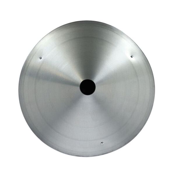 Esschert Design Fågelmatare med silo och runt tak zink