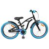 vidaXL Barncykel 18 Tum f&ouml;r 5-7 &aring;r gamla Svart
