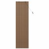 vidaXL Rullgardin med gardiner Brun 60 x 220 cm Bambu