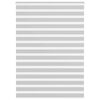 vidaXL Rullgardin zebra ljusgr&aring; 160x200 cm tyg bredd 155,9cm polyester