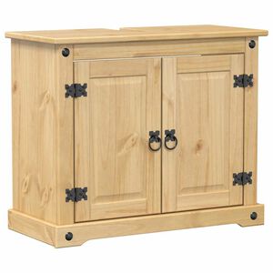 vidaXL Handfatssk&aring;p Corona 73x33x60 cm massiv furu