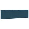 vidaXL Headboard Cushion "Hanko" Blue 180 cm Velvet