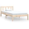 vidaXL S&auml;ngram massiv furu 90x200 cm