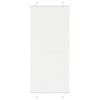 vidaXL Plisserad persienn vit 90x200 cm tyg bredd 89,4 cm polyester
