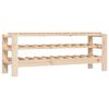 vidaXL Vinst&auml;ll 109,5x30x42 cm massiv furu