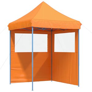 vidaXL Partyt&auml;lt 200 x 200 x 306 cm Orange Oxford Tyg