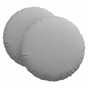 vidaXL Sittkuddar 2 pcs Moln Gr&aring; &Oslash;80 x 29 cm tyg