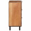 vidaXL Sideboard Acacia Brun Finish 60 x 33 x 75 cm Massivt mangotr&auml;