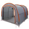 vidaXL T&auml;lt Gr&aring; och orange 268 x 240 x 191 cm Polyester Vattent&aring;lig