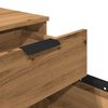 vidaXL Arkivsk&aring;p med hjul hantverksm&auml;ssig ek 45x38x54 cm