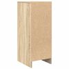 vidaXL Sk&auml;nk Sonoma ek 29,5x34x76 cm konstruerat tr&auml;